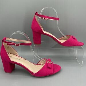 NEW Charter Club Women’s Lilianna Ankle Strap Dress Sandals Pink Size 11M